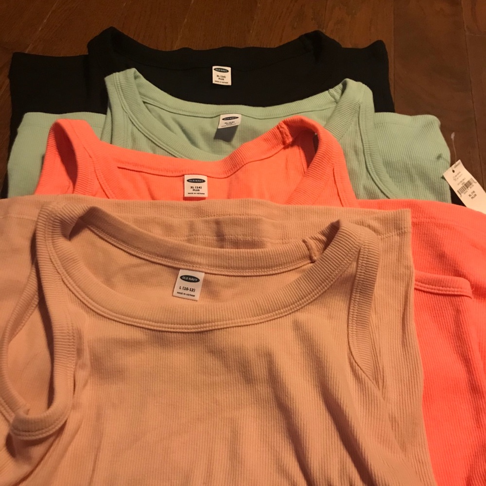 4 tank tops!